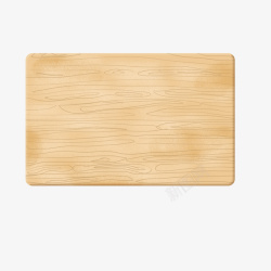 黄色的木头做菜木板元素高清图片