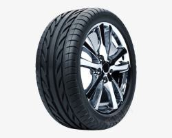 黑色汽车用品发亮耐磨的轮胎橡胶素材
