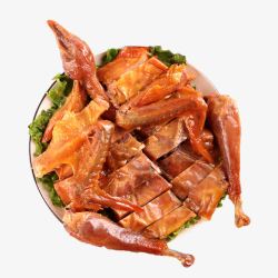 土特产腊肉产品实物腊味风干鸡一只鸡高清图片