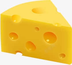 奶油块一块奶酪高清图片