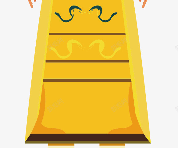 古代的皇帝png免抠素材_新图网 https://ixintu.com 大眼睛 微笑 皇帝 金黄色 金黄色龙抬头龙图案 黄袍 龙帽 龙袍