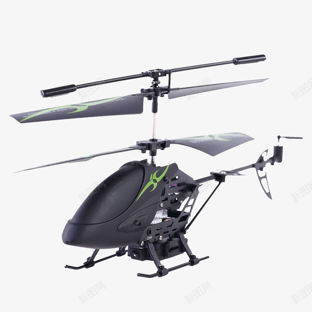 黑色儿童遥控飞机玩具png免抠素材_新图网 https://ixintu.com 儿童玩具 玩具直升机 玩具飞机 遥控信号 遥控飞机 黑色