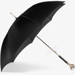 防风雨伞黑色雨伞高清图片