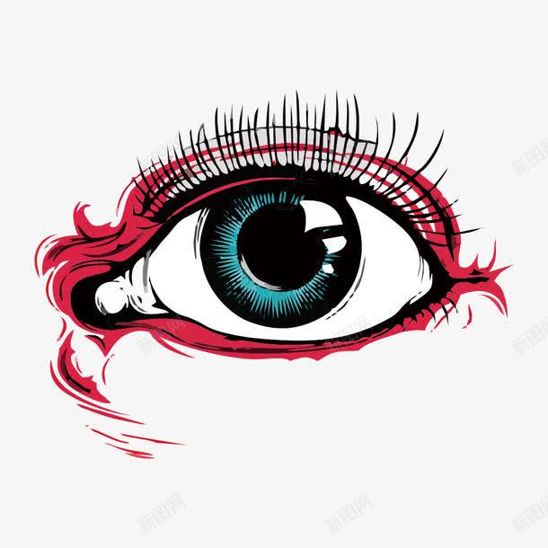 眼睛png免抠素材_新图网 https://ixintu.com 人眼 光明 卡通眼睛 手绘眼睛 眼 眼睛 眼部 红色眼镜