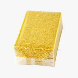 砖块装塑料袋装有机黄小米实物免素材