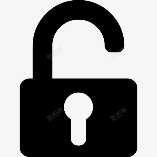 打开锁图标png_新图网 https://ixintu.com 安全 工具 打开 挂锁 界面 解锁 酷的图标打开 锁