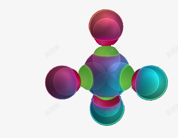 四角分子png免抠素材_新图网 https://ixintu.com DNA 元素 分子 化妆品 化学 原子 基因 实验 彩色 成分 水珠 科学