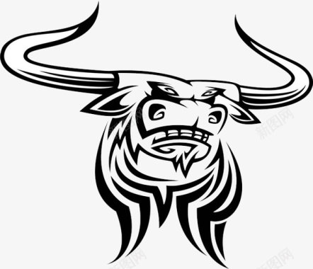 公牛标志logo图标图标