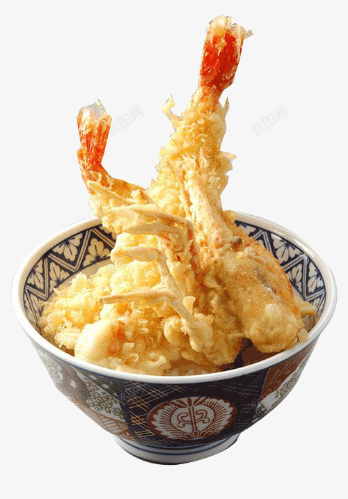 美味日式炸虾png免抠素材_新图网 https://ixintu.com 海鲜 淘宝 菜单 餐饮 饮食