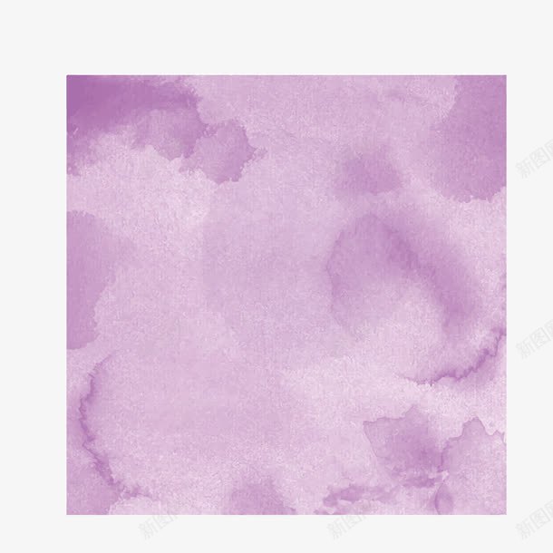 方形紫色水彩印染纸png免抠素材_新图网 https://ixintu.com 印染纸 方形 水彩 水彩纸 紫色
