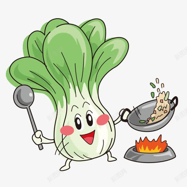 蔬菜白菜png免抠素材_新图网 https://ixintu.com 卡通蔬菜 炒菜 白菜 菜类图片 蔬菜