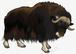 卡通西班牙斗牛好斗的西班牙牛高清图片