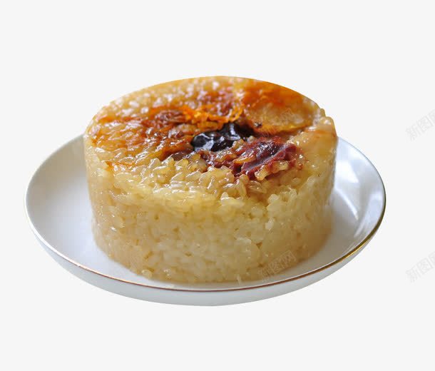 豆沙八宝饭png免抠素材_新图网 https://ixintu.com 产品实物 团圆饭 糯米饭 豆沙八宝饭