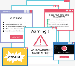警告弹窗彩色边框警告弹窗矢量图高清图片