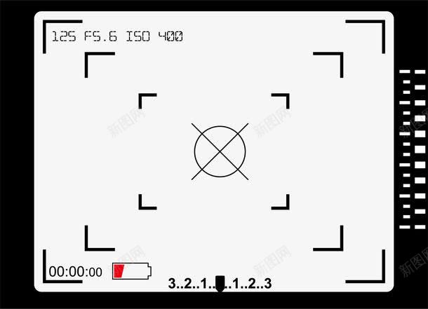 数码相机屏幕图标png_新图网 https://ixintu.com 参数设置 取景器 取景框 录像中 摄像机 摄影机 数码相机 相机屏幕 视频录制