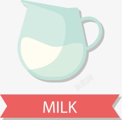 鲜牛奶原料素材