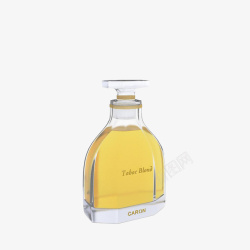 黄色瓶身花露水手绘简约清新风格香水高清图片