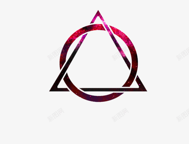 圆圈与三角形png免抠素材_新图网 https://ixintu.com 一条心 三角形 团结 圆形 结合 设计