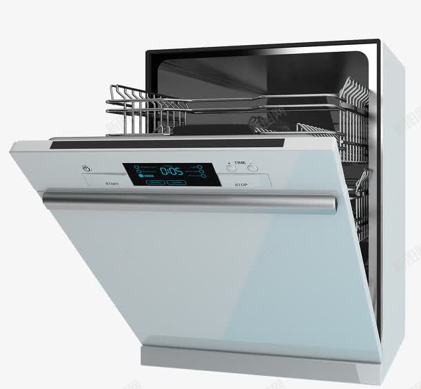智能消毒洗碗机png免抠素材_新图网 https://ixintu.com 厨卫电器 智能控制 洗碗机 消毒