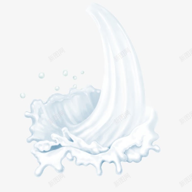 溅起的奶花牛奶大波浪png免抠素材_新图网 https://ixintu.com 大波浪 溅起的奶花 源文件 牛奶
