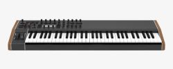 电子琴黑色手绘电子琴高清图片