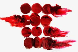 化妆品质地红色口红膏体高清图片