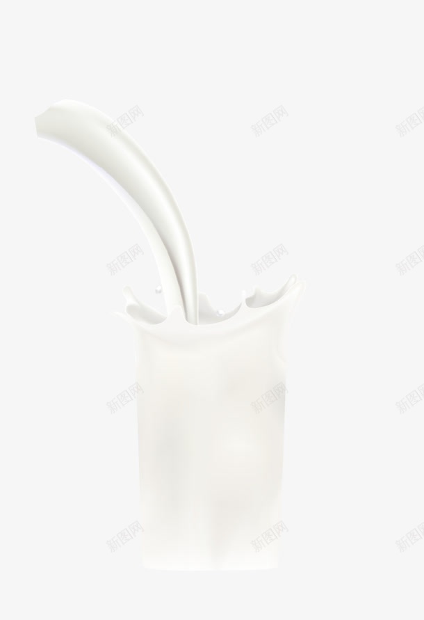 倾倒牛奶png免抠素材_新图网 https://ixintu.com 倾倒牛奶 水花 牛奶滴 白色牛奶 美味牛奶 质感