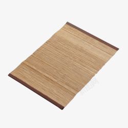竹编茶盘垫素材