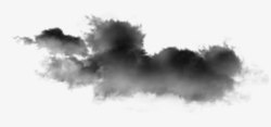 乌云透明烟雾云朵特效装饰素材
