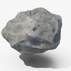 陨石撞击地球宇宙陨石块状石头高清图片