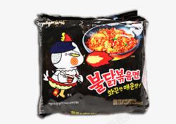 胡椒口味韩国火鸡面高清图片