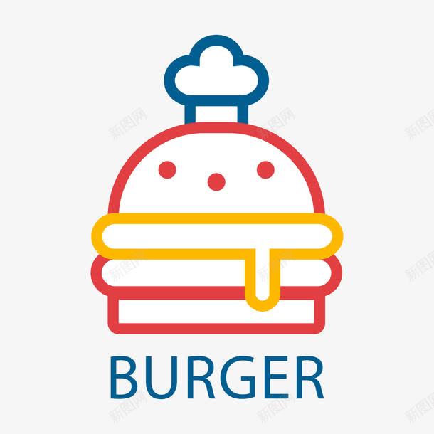 卡通汉堡logo图标png_新图网 https://ixintu.com VI logo 可乐 汉堡 汉堡LOGO 海报 肯德基 餐厅 麦当劳