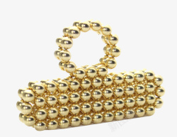 金色磁力球玩具金色磁石磁力球高清图片
