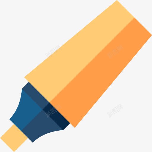 荧光图标png_新图网 https://ixintu.com 下划线 工具和器具 教育 标记永久 绘制 编辑 荧光笔