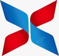 Y型彩色logo设计商标X型标识图标高清图片
