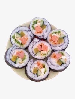紫菜寿司卷肉松卷寿司高清图片