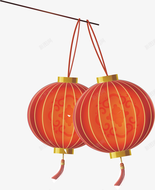 新年灯笼两个提灯png图片免费下载 素材7niwpgvwa 新图网 新年灯笼两个提灯png图片免费下载 素材7niwpgvwa 新图网