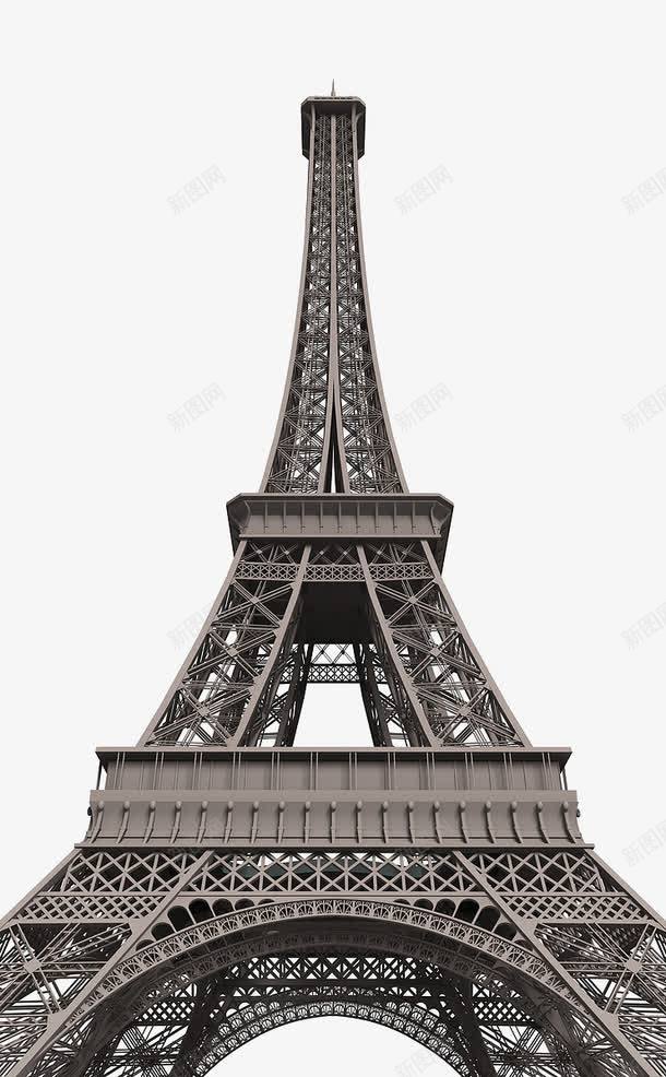 法国埃菲尔铁塔png免抠素材_新图网 https://ixintu.com 埃菲尔铁塔 塔 法国建筑 法国旅游 法国风情 背景装饰 铁塔