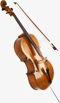 演奏乐器矢量木质小提琴高清图片