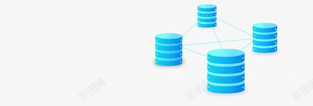 数据库卡通装饰png免抠素材_新图网 https://ixintu.com 卡通 数据库 装饰