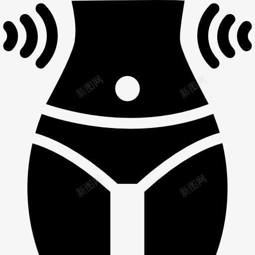 臀部图标png_新图网 https://ixintu.com 人 医疗 女人 女性 腰部 臀部 身体 身体的一部分