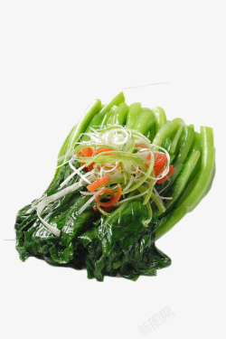 绿色健康美味清炒时蔬素材