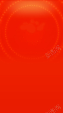 橘红色渐变圆点底纹h5背景图背景