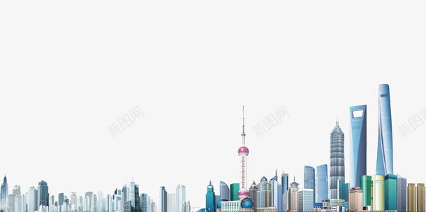 卡通上海旅游建筑png免抠素材_新图网 https://ixintu.com 上海 东方明珠 卡通 城市现代上海 建筑 旅游攻略 旅游景点