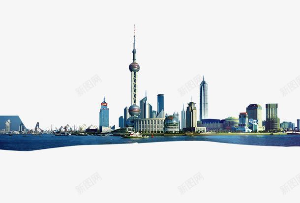 上海外滩png免抠素材_新图网 https://ixintu.com 上海 东方明珠 城市现代上海 外滩 建筑