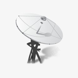 卫星雷达卫星地面接收器素材