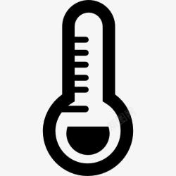 温度控制温度计医疗发热温度控制工具图标高清图片