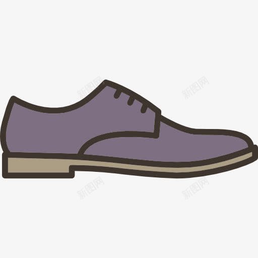 皮鞋图标png_新图网 https://ixintu.com 优雅 时尚 服装 皮革鞋 衣服 阳刚 鞋类