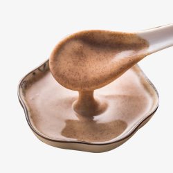魔芋粉煳浓稠的早餐粉高清图片