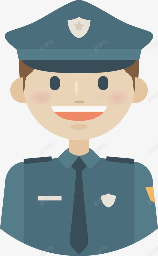 警察专员png免抠素材_新图网 https://ixintu.com 人民警察 矢量png 维护和平 维护治安 警察